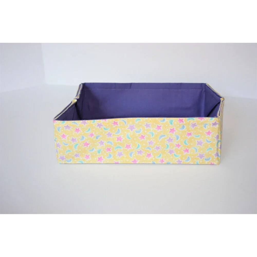 Pair of Cloth Boxes or Trays